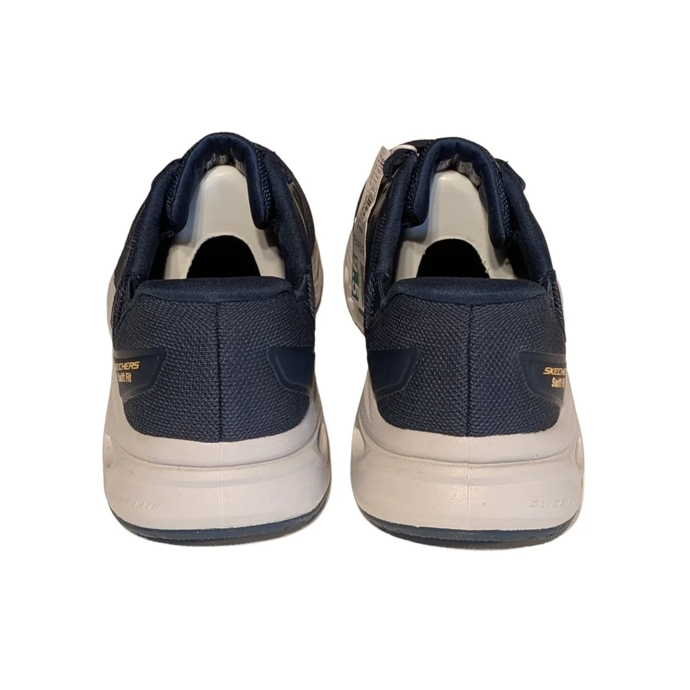 Skechers Men's Navy and Tan Athletic Sneakers